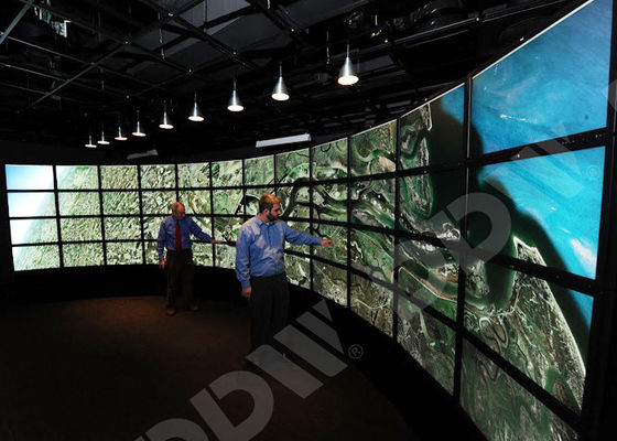 شاشة LED منحنية الخلفية شاشة فيديو 500 صئبان سطح المضادة للوهج LG رقيقة الحافة مراقب