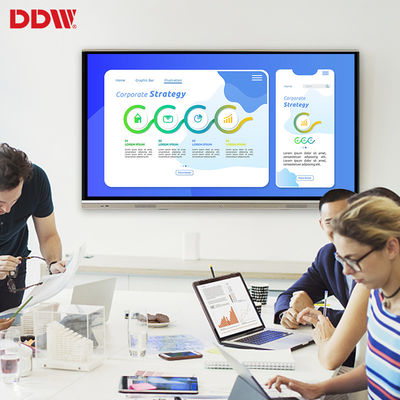 شاشة لمس السبورة التفاعلية عالية الأداء الكل في جهاز كمبيوتر واحد