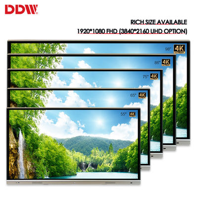 شاشة لمس السبورة التفاعلية عالية الأداء الكل في جهاز كمبيوتر واحد