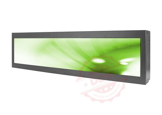 شاشة لمس HD كاملة المعلومات كشك DDW-ADS-35001 لوحة البعد 891.6 * 60.4 * 15.8