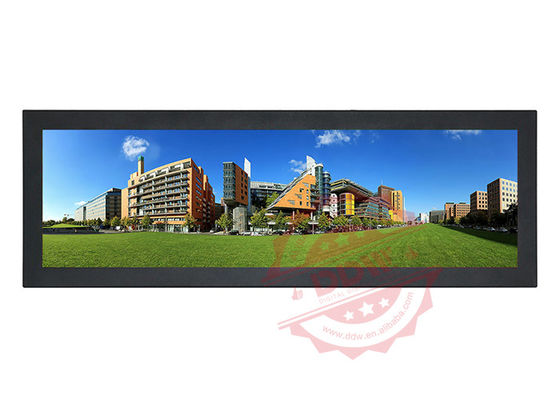 شاشة لمس HD كاملة المعلومات كشك DDW-ADS-35001 لوحة البعد 891.6 * 60.4 * 15.8