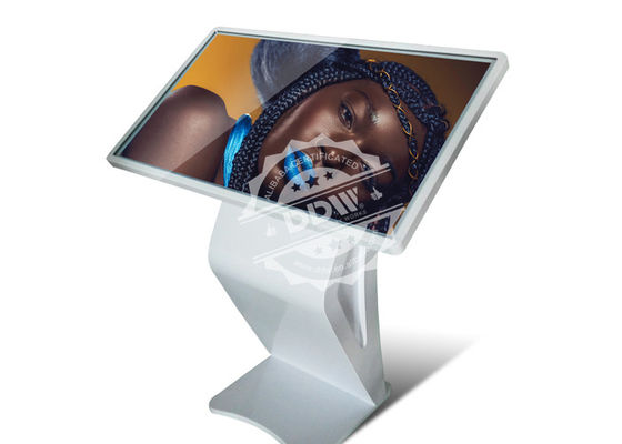 الدورية بتقنية الكريستال السائل شاشة تعمل باللمس شاشة رقمية لافتات كشك 3mm سماكة الزجاج