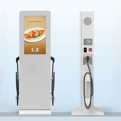 55 بوصة 500 نيتس في الهواء الطلق سيارة كهربائية محطات شحن سريعة Lcd الإعلان لاعب Bms مصدر الطاقة DDW-AD5501S