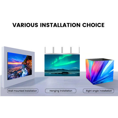 شاشة HD 4k LED داخلية شاشات LED ثابتة إعلانية شاشة LED P1.56 P1.95 P2.5 P2.6 P2.9 P3.91 شاشة Full Color LED Display Pantalla