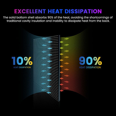 لون كامل P5 P6.67 P8 P10 ألومنيوم خارجي شاشة LED خارجية إعلان شاشة LED