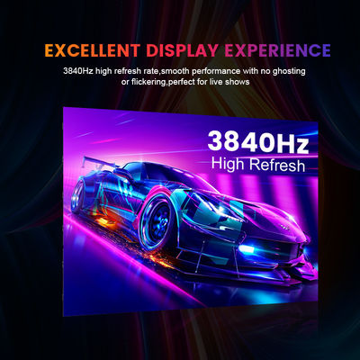 العرض ال LED المهني P4.81 المستوى الإيجار مع خزانة الألومنيوم للإيجار