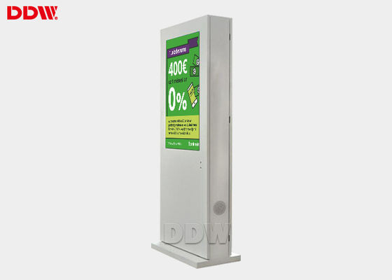 55 بوصة 1920x1080 3600W لافتات رقمية LCD للإعلانات