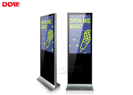 58 بوصة 3600W شاشة عرض الإعلان LCD 1920x1080 16.7M 2500cd / mxm السطوع الفيضانات الدائمة DDW-AD5801S