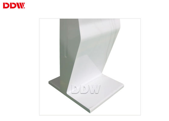 شاشات الكريستال السائل الأبيض شاشة تعمل باللمس الرقمية لافتات كشك مراقب مع الإضاءة الخلفية LED ISO9001 DDW-AD4201TK