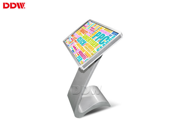 65 بوصة تعمل باللمس كشك الرقمية لافتات ، برنامج خدمة ذاتية Lcd الإعلان