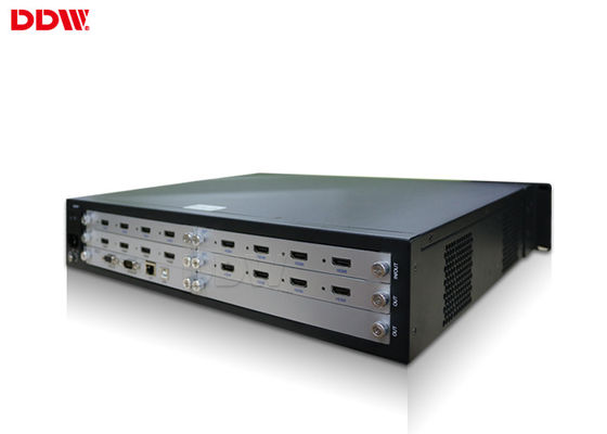 شاشة LCD في الهواء الطلق VideoWall Processor إطار من الألومنيوم المصقول IP طريقة التحكم DDW-VPH2020