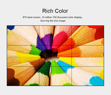 FCC LG 55 بوصة LCD فيديو الجدار سوبر الحافة الحافة IPS شاشة HDMI إشارة الدعم