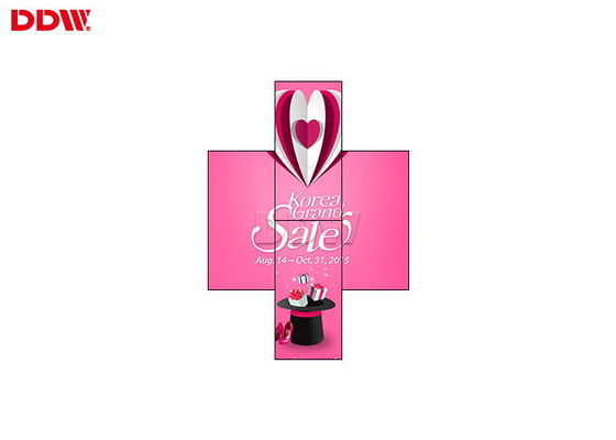 3.5mm Bezel 55 "1080P 500 Nits غير النظامية LCD Video Wall