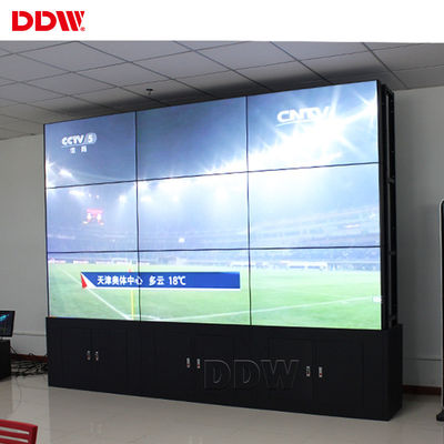 3.5mm 55 "IR Touch Screen Video Wall للإعلان 500 Nits 1920 X 1080 عملية سهلة
