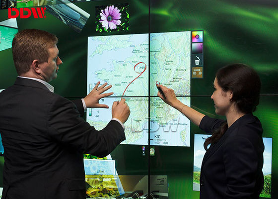 مفتوح المصدر 3x2 Video Wall 5.3mm وظيفة شاشة لصق رقيقة الحافة شاشة التلفزيون