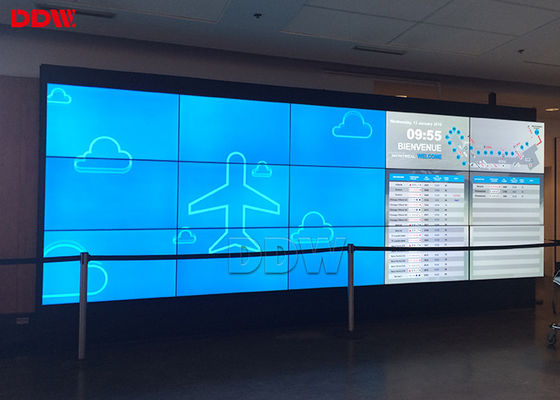 شاشة عرض فيديو تفاعلية خفيفة الوزن ذات شاشة واحدة وقت الاستجابة 6 مللي ثانية