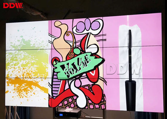 جدار فيديو تجاري بتصميم أنيق مع لوحة LG / Samsung أصلية