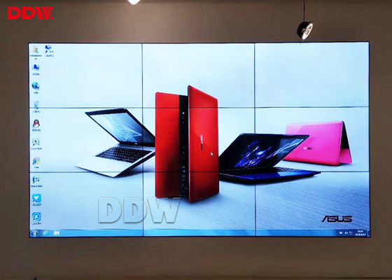 1920 * 1080P 55 بوصة حائط فيديو تجاري مع سطح مضاد للتوهج 500 شمعة