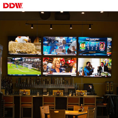 شاشة ال جي CCTV Video Wall 49 بوصة مع معالج سلسلة ديزي 3.5 ملم مع مراوح منخفضة الضوضاء