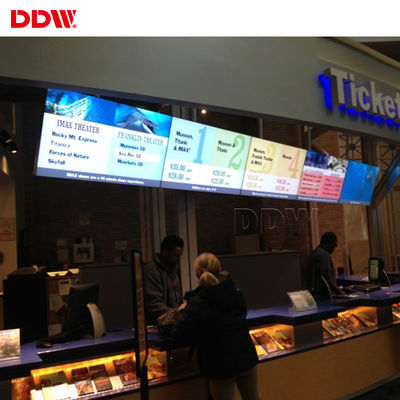 500nits سطوع بث فيديو جدار RJ45 حلقة لمركز المراقبة الأمنية