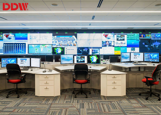 RS232 Control Monitor Video Wall ، شاشة LCD للفيديو بإطار رقيق