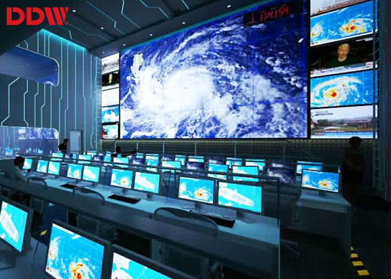 جدار فيديو CCTV عالي الدقة للمطار ، محطة HD 1920x1080P