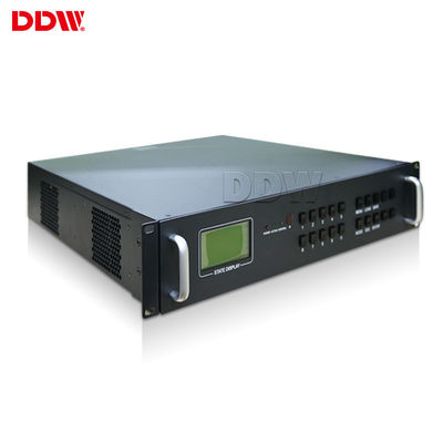 معالج حائط فيديو HDMI VGA 36 مدخل 36 مخرج لغرفة الاجتماعات RS232 LAN