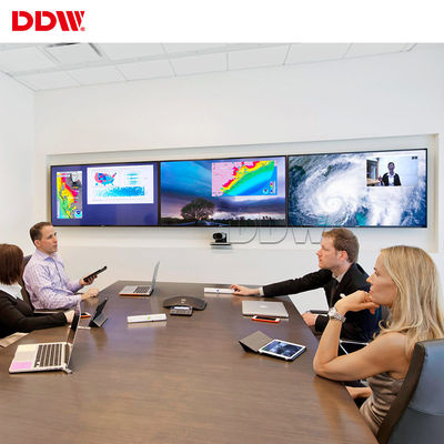 165 ميجا هرتز عرض النطاق الترددي للإدخال 4 × 4 HDMI Matrix Video Wall DVI VGA RJ45 تنسيقات إدخال إشارات متعددة