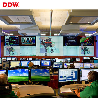 RS232 IP Control VGA Video Wall Controller 4k مع عمق ألوان البرامج 32 بت / بكسل