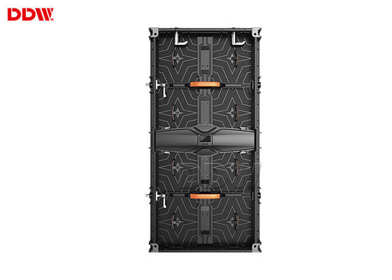 تأجير 3200-9300K جدار فيديو LED غير ملحوم ، جدار عرض كبير مصنوع من الألومنيوم