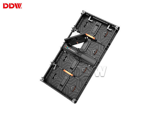 شاشة عرض فيديو LED متعددة الواجهة ، إطار خارجي أسود 12 بت عمق المعالجة