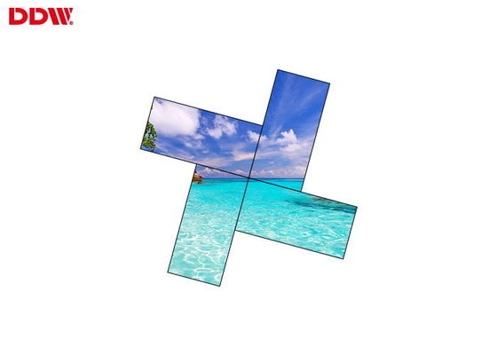 جدار فيديو غير منتظم متعدد العرض مع لوحة LCD صناعية DID أصلية
