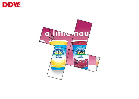 جدار فيديو تجاري غير منتظم عالي الدقة بالكامل بزاوية رؤية واسعة تبلغ 178 درجة