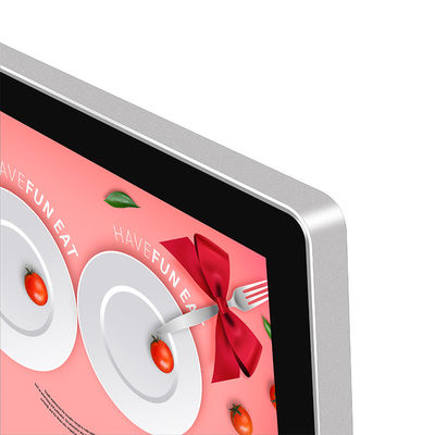 22 بوصة شاشات لافتات رقمية Sd بطاقة أو منفذ أوسب ، شاشة تعمل باللمس مراقب الطوطم عرض DDW-AD2201W