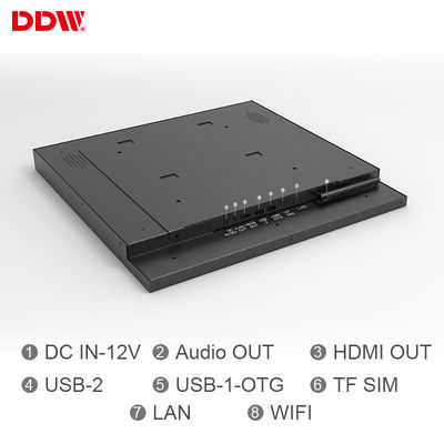 22 بوصة مربعة شاشة رقمية لافتات