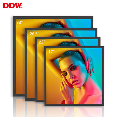 22 بوصة مربعة شاشة رقمية لافتات