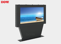 Standing 1500 nits LCD digital signage display for outdoor exhibition , 47” bright displays