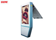Multi touch laser projector cd advertising screens , free standing digital display kiosk