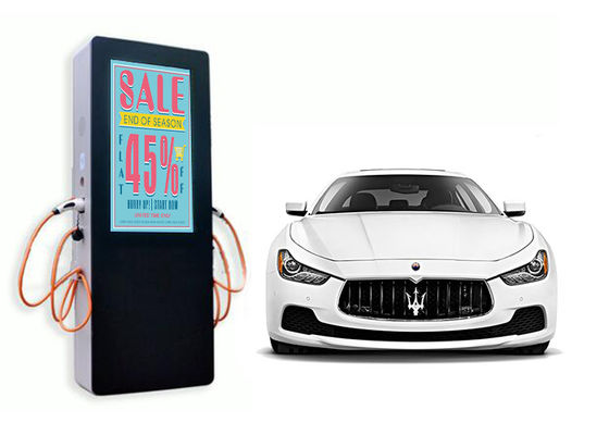 IP65 السيارة الكهربائية محطات الشحن شاشات الكريستال السائل الرقمية لافتات العرض DDW-ADO6501SN