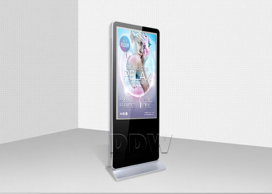 46 "الطوطم التفاعلية Lcd الرقمية لافتات دعم Wifi / 3G / LAN عرض الشبكة DDW-AD4601SN