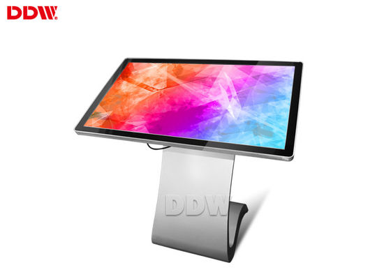 عالية السطوع شاشة تعمل باللمس مراقب كشك ، Lcd الإعلان كشك متعددة إشارة وظيفة