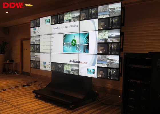شاشة كبيرة للصورة Ip فيديو الجدار Hdmi تحكم 10 بوصة عمودي العرض للتوصيل