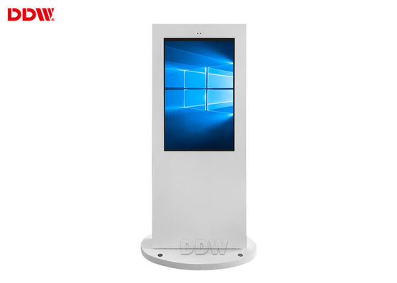 عرض إعلانات أرضية LCD واقفة في الهواء الطلق