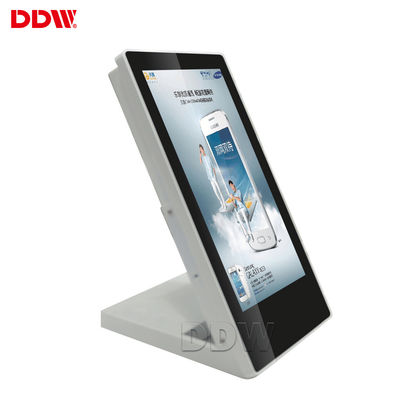 700 Nits Touch Screen Digital Signage 15.6 '' Table Top Advertising Display For Cafe