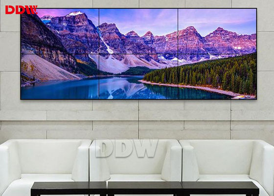 عالية الدقة 55 بوصة DDW LCD فيديو جدار دعم مصفوفة التحكم المشترك