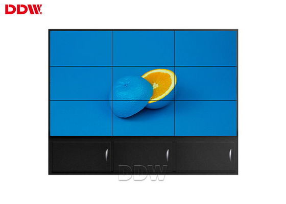 شاشة حائط فيديو LCD ضخمة ، شاشة عرض تفاعلية تعمل باللمس