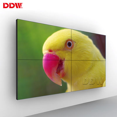 هيكل مرن 46 شاشة عرض فيديو LCD مع حافة ضيقة للغاية 3.5 مم