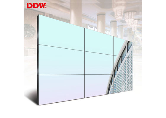 3 × 3 شاشات LCD غير ملحومة ومستقلة ، وحائط أقل للفيديو 55 بوصة