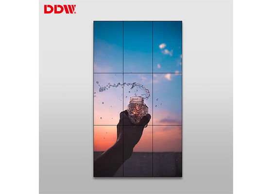 شاشة عرض فيديو LCD عالية السطوع للمركز المالي / غرفة الأمن