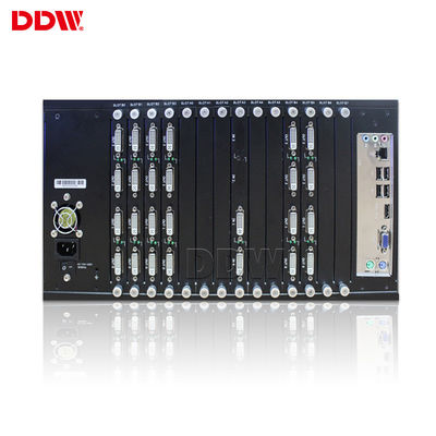 2-4 شاشة مقسمة IP Video Wall Scaler دعم كبير - تجميد صورة الشاشة RS232 LAN